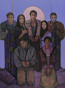 Jesus of Arrupe College© by Janet McKenzie
