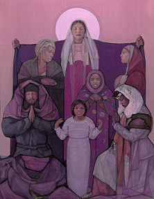 Mary Mother of Mercy© by Janet McKenzie